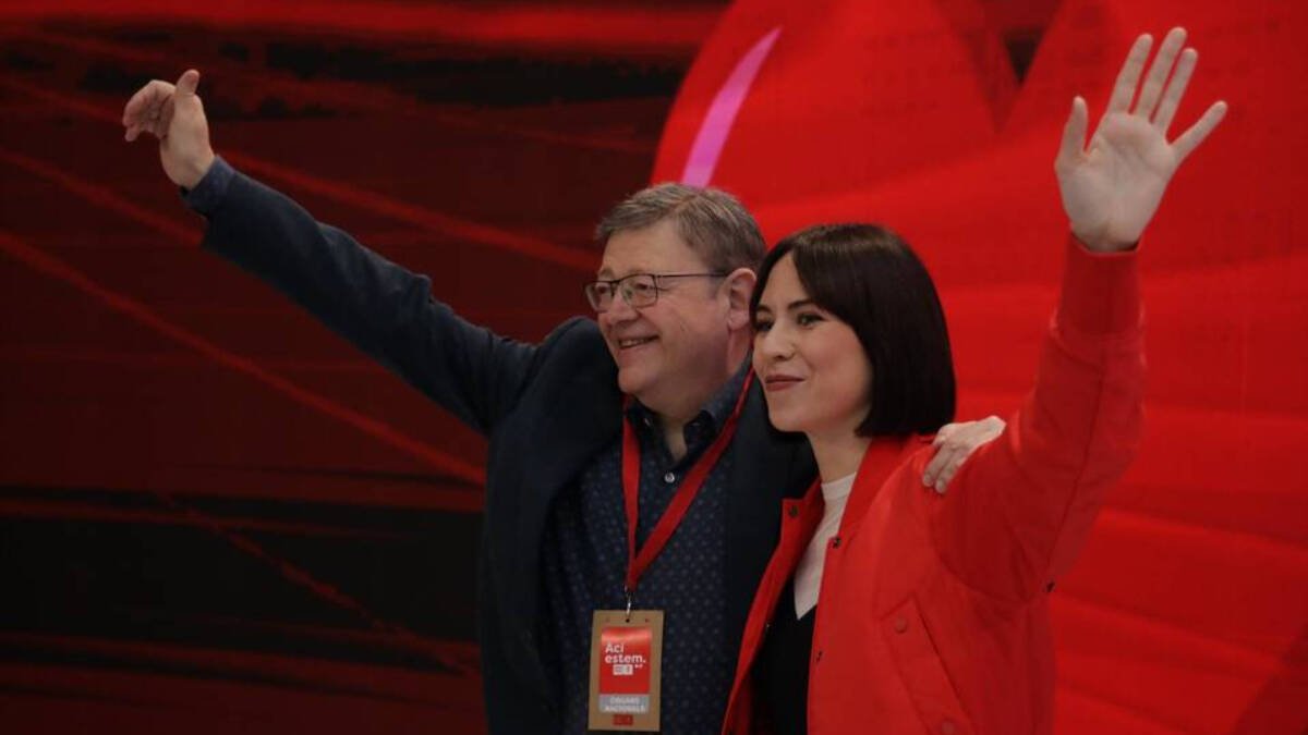 Ximo Puig y Diana Morant.