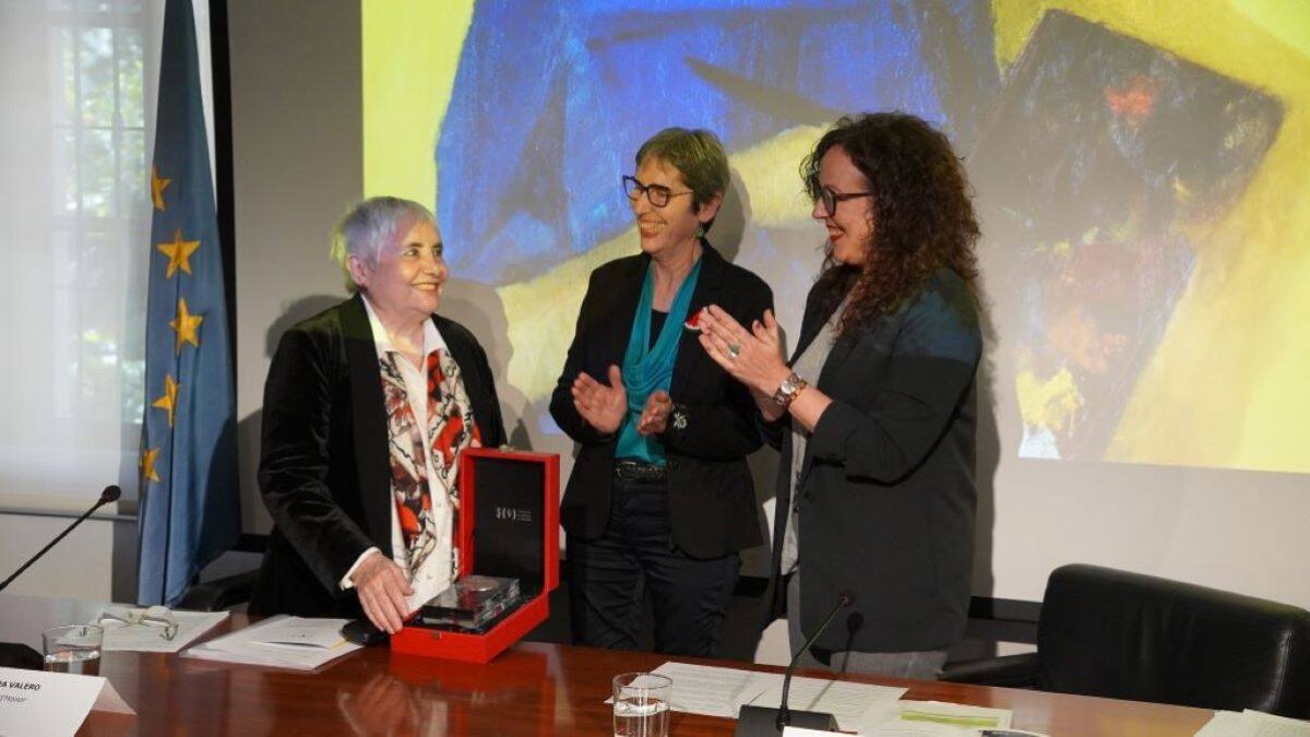 Aurora Valero recibe la Medalla de Honor del Consell Valencià de Cultura