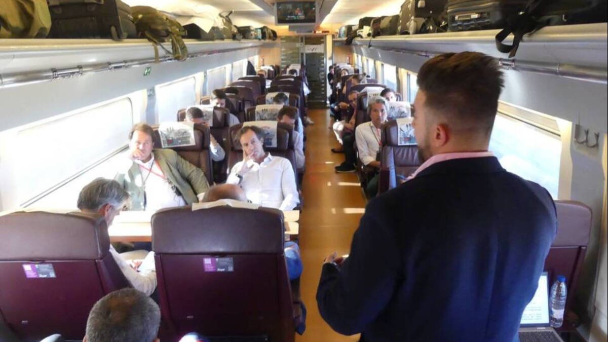 Tren de la inversión de Renfe y Al Andalus Innovation Venture.