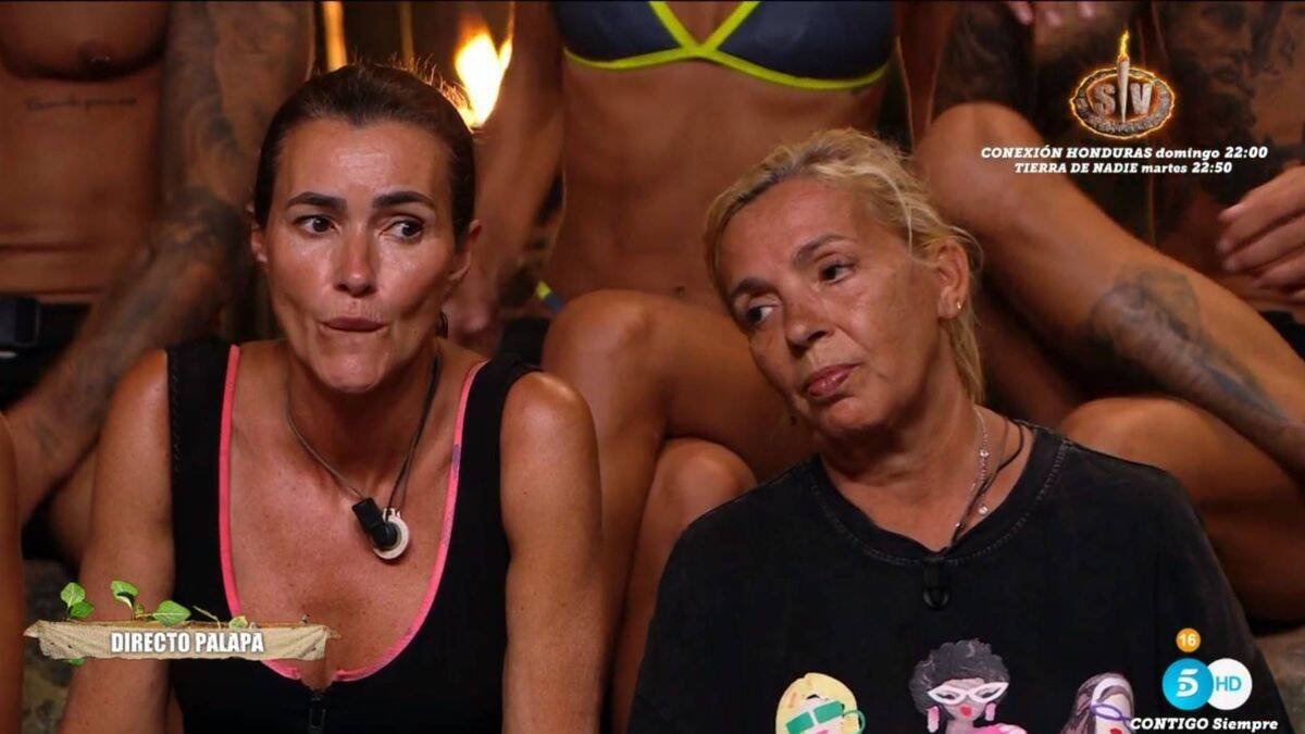 Arantxa del Sol y Carmen Borrego, dos de las grandes protagonistas de esta edición y enemigas íntimas.