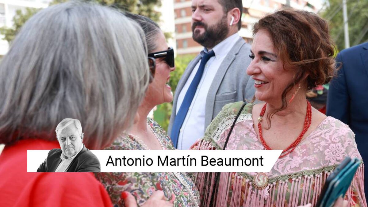 María Jesús Montero, en la Feria de Sevilla 2024