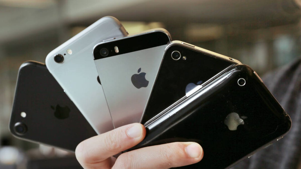 Varios modelos de iPhone