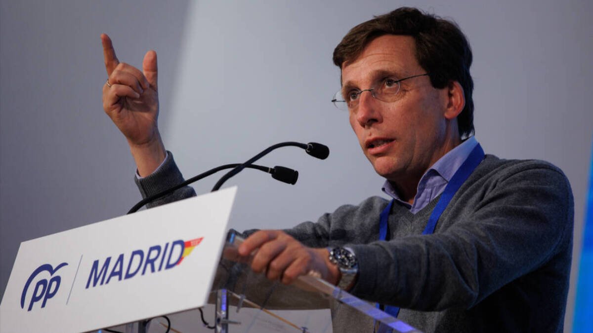 El alcalde de Madrid, José Luis Martínez-Almeida