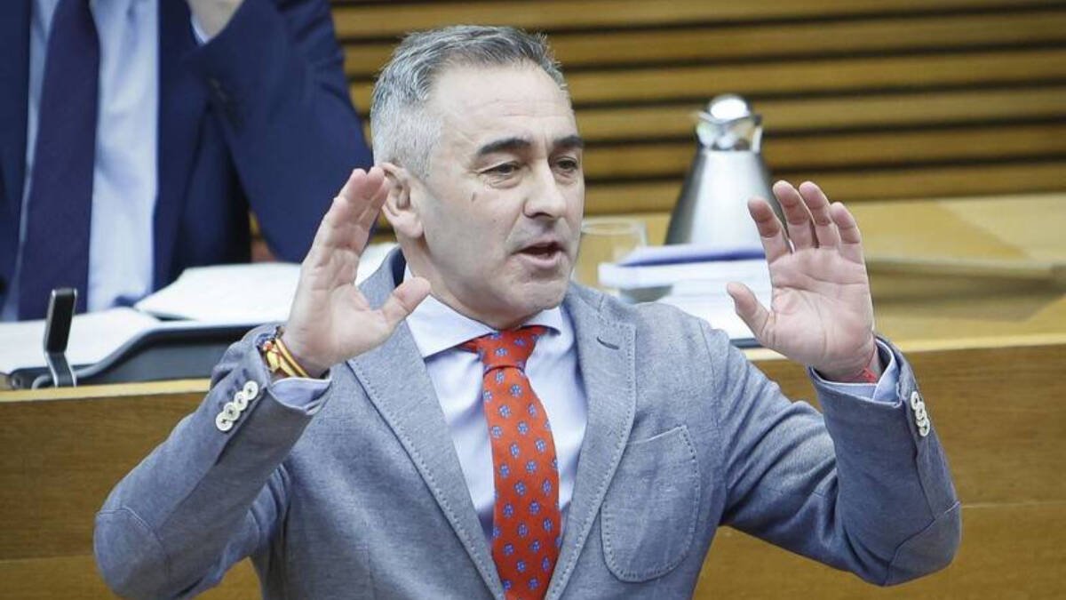 El portavoz del PPCV, Miguel Barrachina.