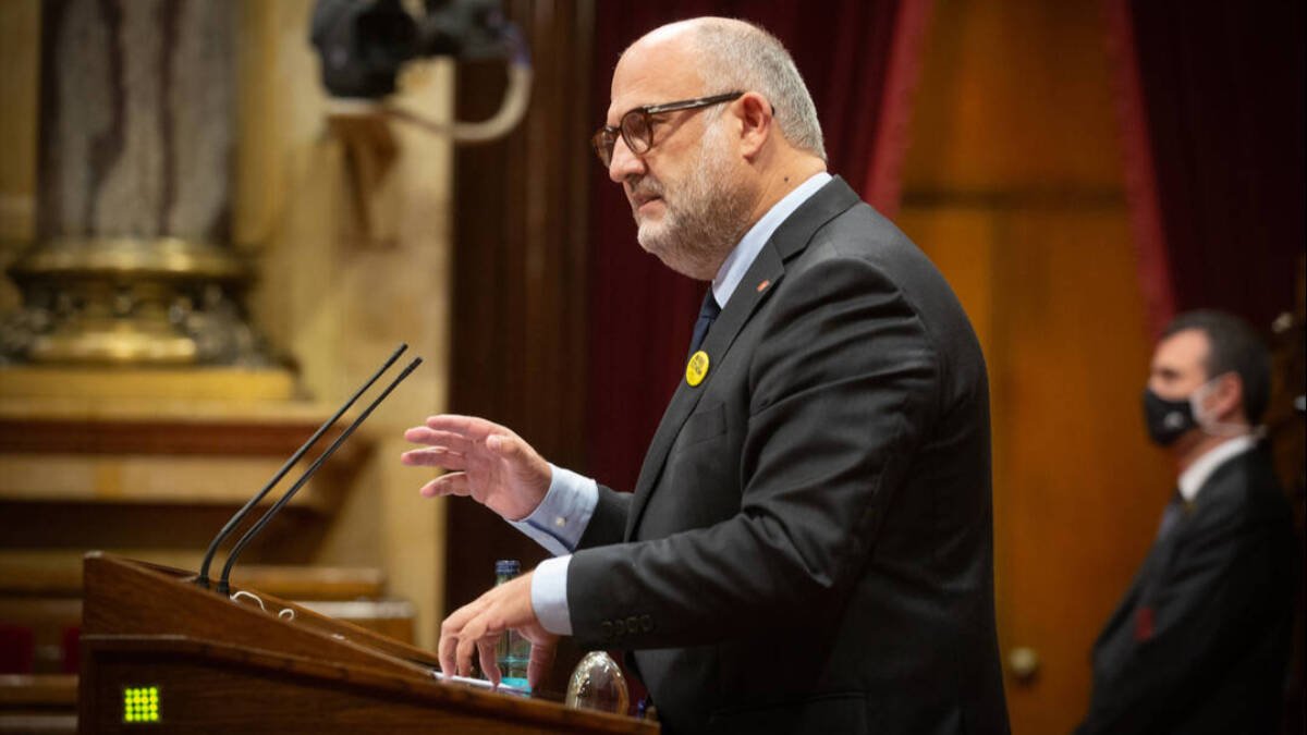 El diputado de Junts, Eduard Pujol.