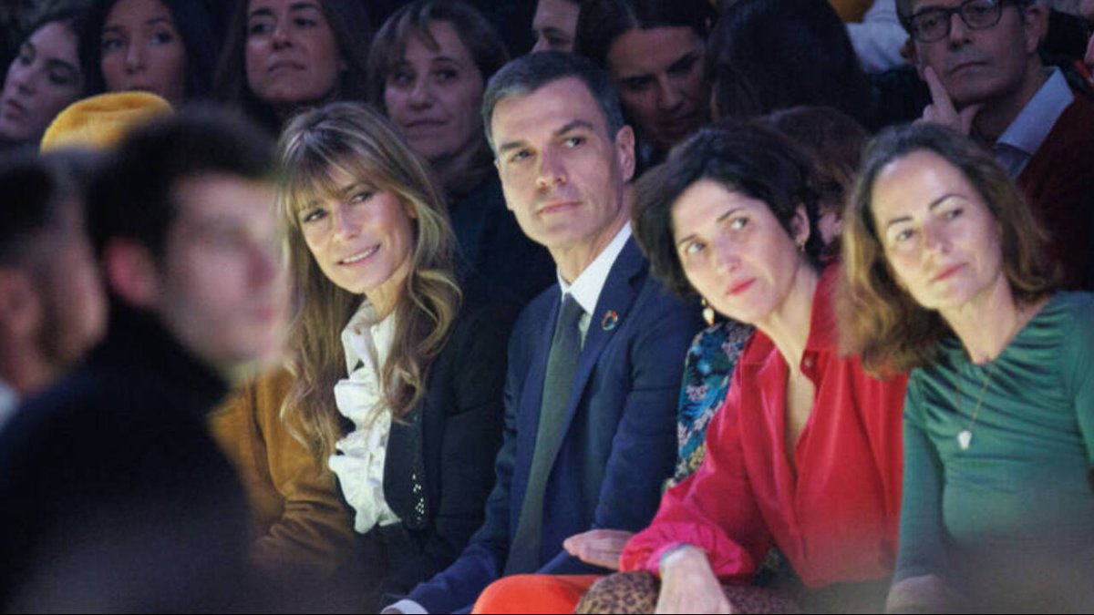 Begoña Gómez y Pedro Sánchez en una imagen de archivo
