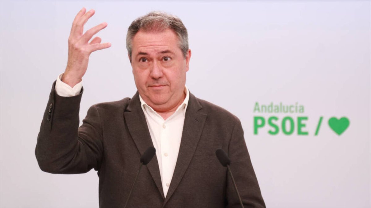 El secretario general del PSOE-A, Juan Espadas.