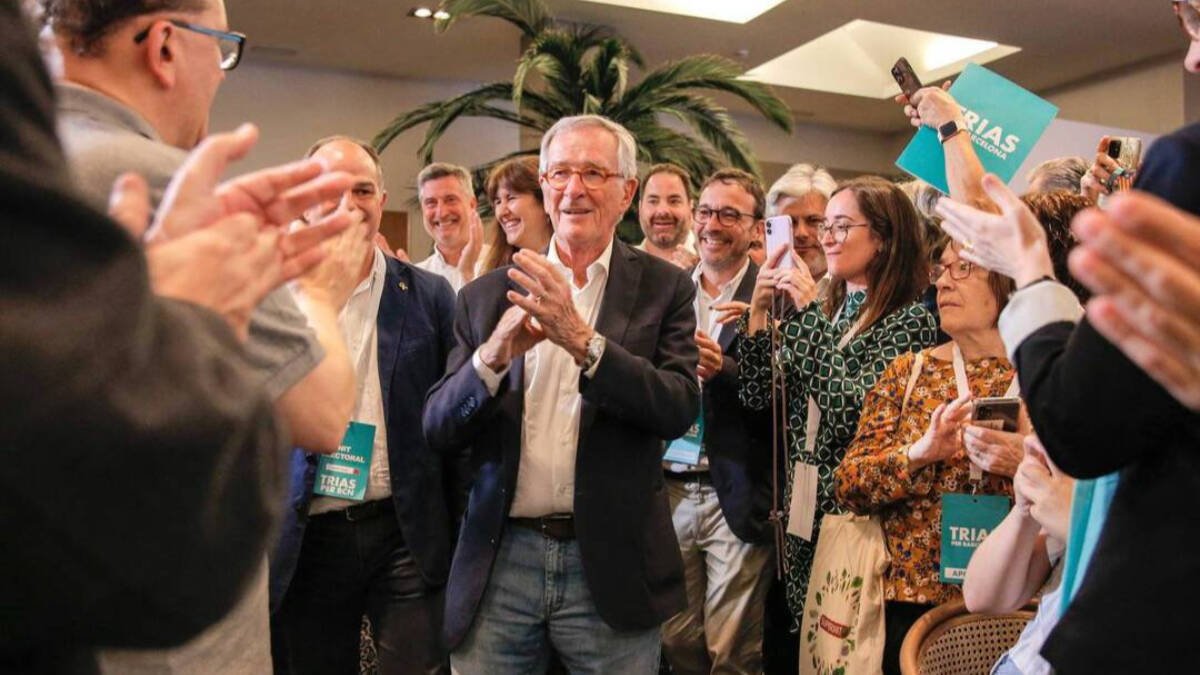 Xavier Trias la noche electoral