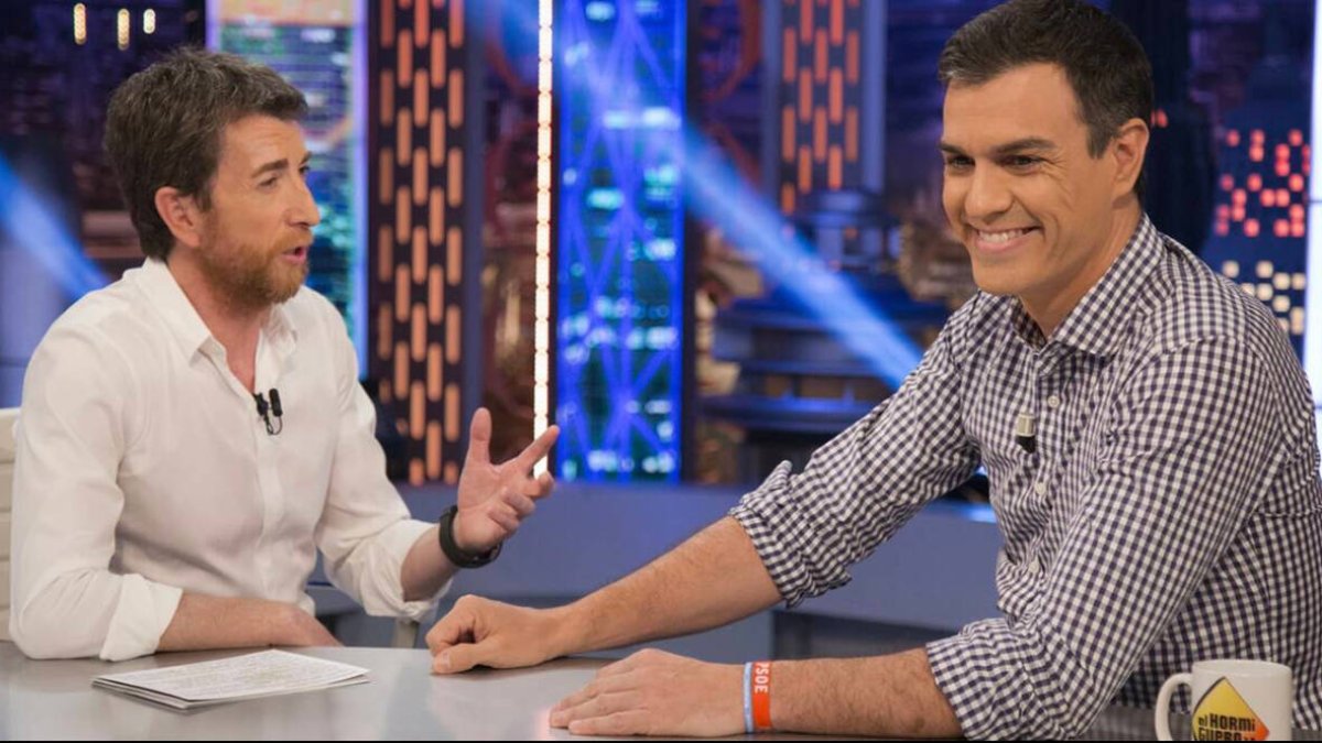Pedro Sánchez en su última visita a El Hormiguero