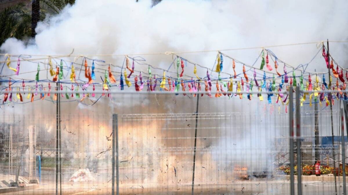 Mascletà fuera de concurso