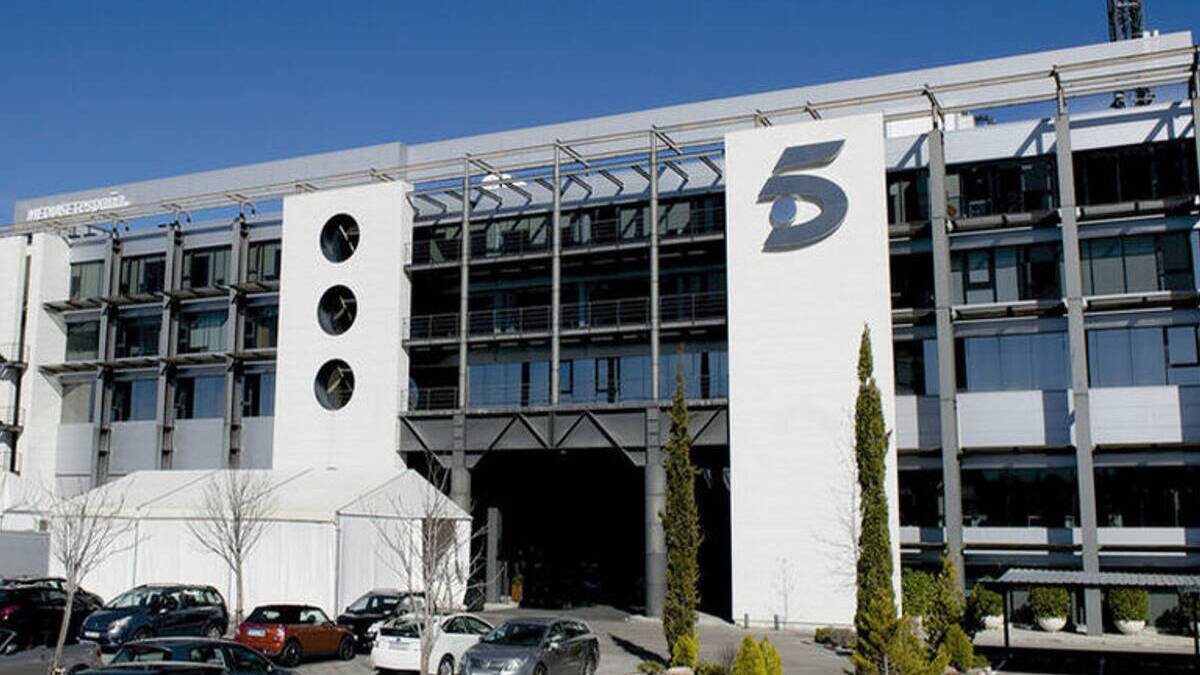 Imagen de la sede de Telecinco, Mediaset.