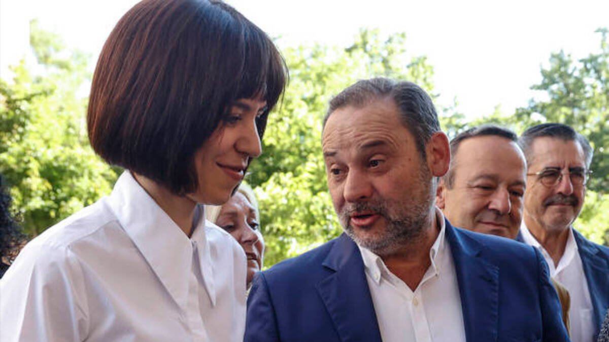 Diana Morant con José Luis Ábalos