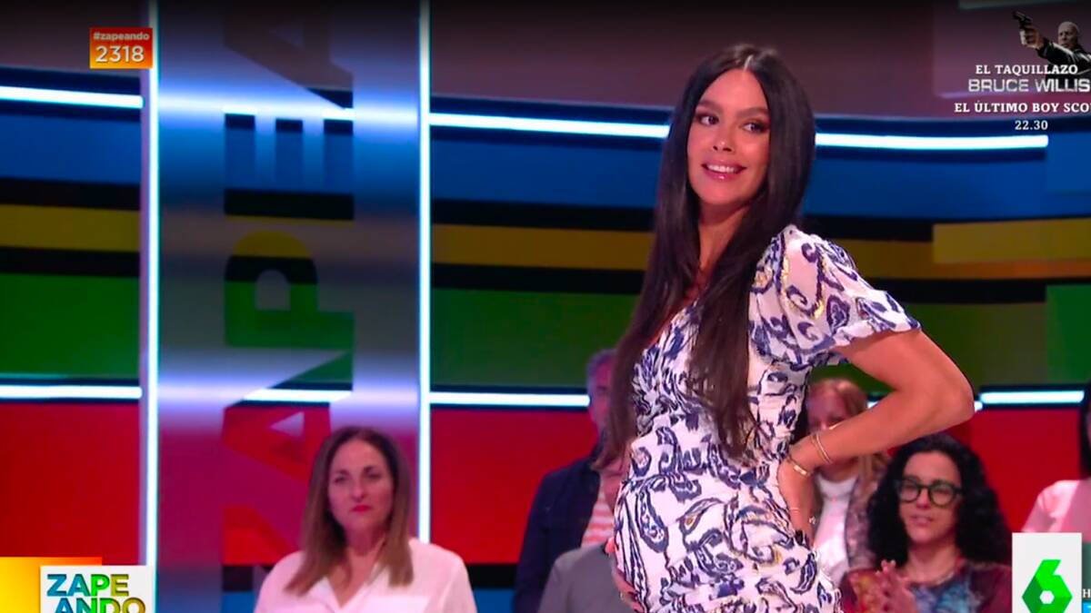 Cristina Pedroche, en una de las emisiones de 'Zapeando'.