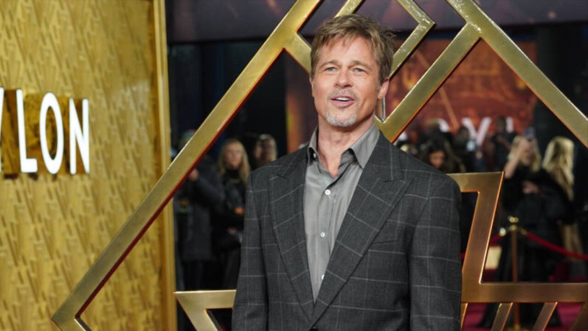 El actor Brad Pitt en una de sus últimos estrenos.