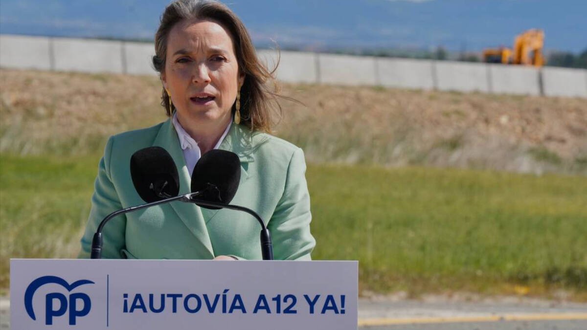 La secretaria general del Partido Popular, Cuca Gamarra,