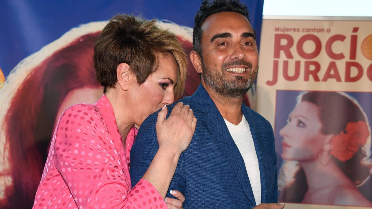 Rocío Carrasco y Fidel Albiac, en una imagen reciente.