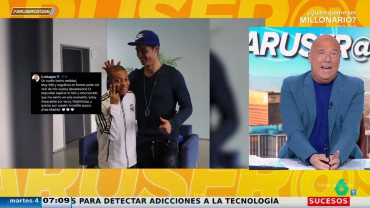 Alfonso Arús sobre el fichaje de Mbappé.