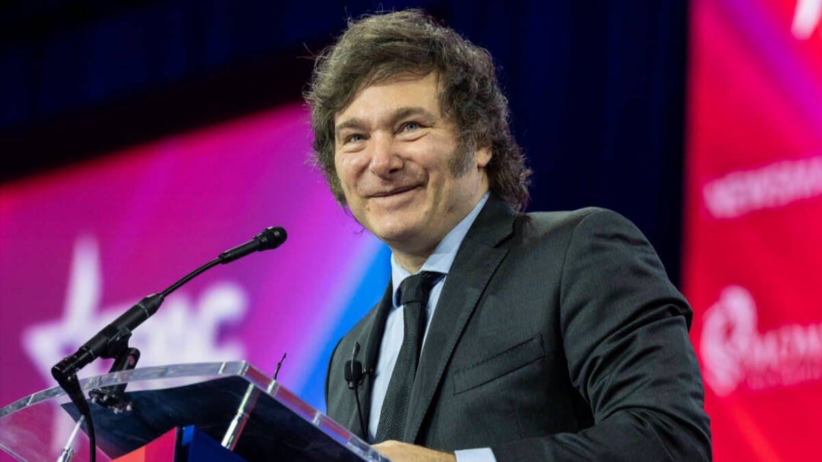 El presidente de Argentina, Javier Milei