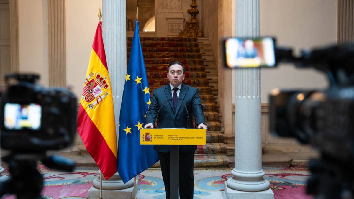 El ministro de Exteriores, José Manuel Albares
