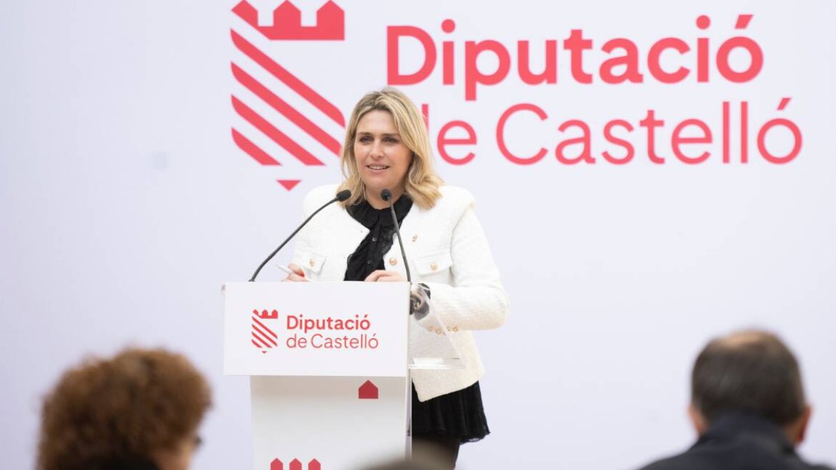 Marta Barrachina, presidenta de la Diputación