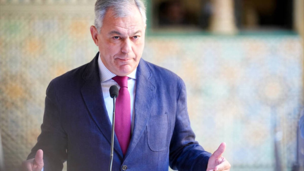 El alcalde de Sevilla, José Luis Sanz (PP-A).