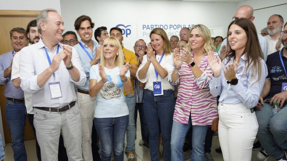 El PP de la provincia de Castellón liderado por Marta Barrachina celebra los resultados del 9J.
