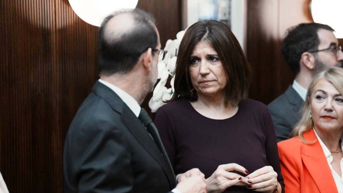 La presidenta de la Asociación Profesional de la Magistratura, María Jesús del Barco.
