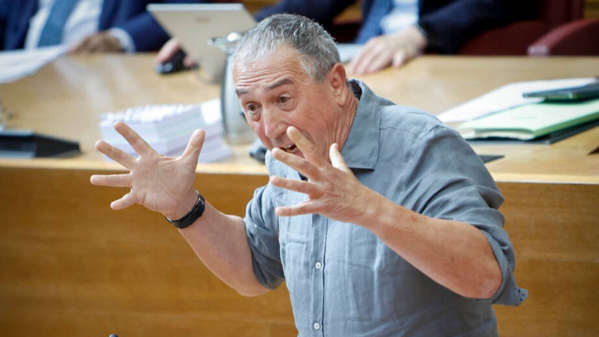 El portavoz de Compromís, Joan Baldoví.