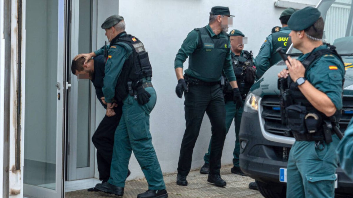 Detenciones tras el crimen de Barbate (Cádiz).