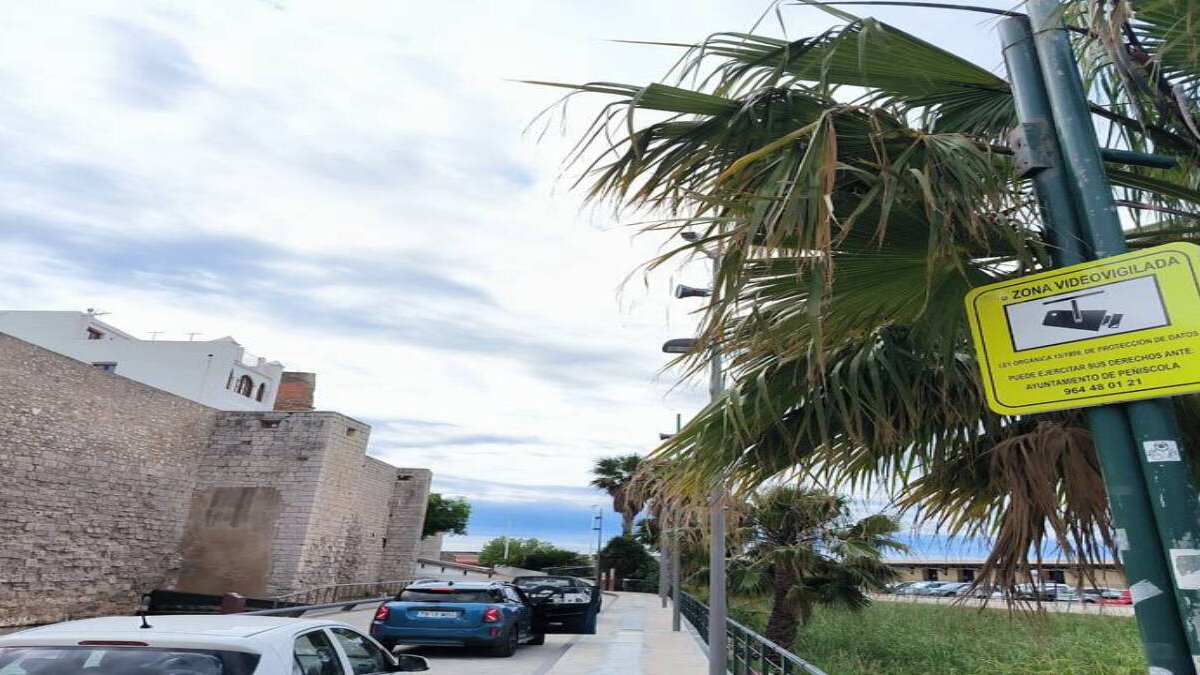 Video cámara de vigilancia de Peñíscola