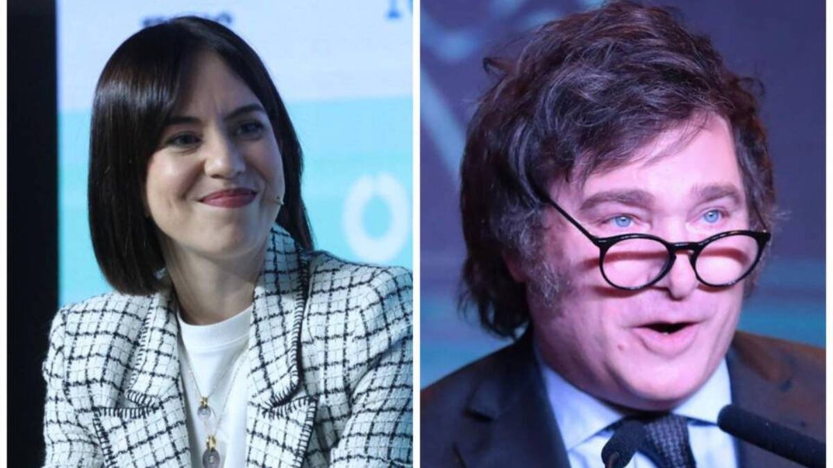Diana Morant y Javier Milei