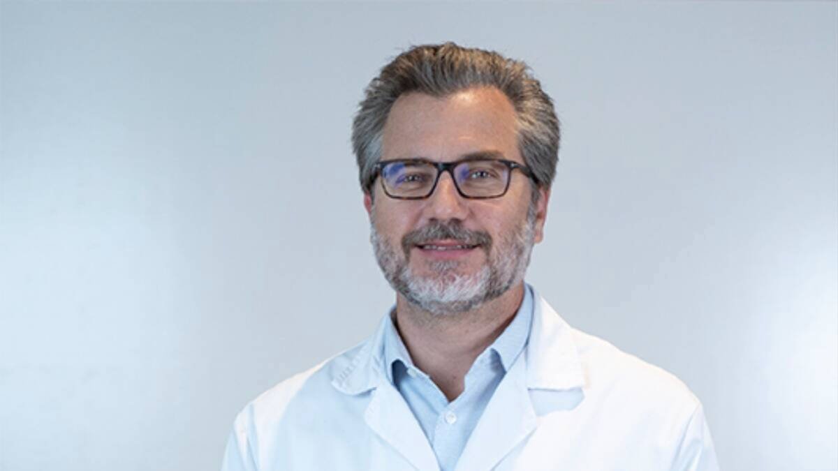 Dr. Pedro Bretcha. Especialista Cirugía Robótica y jefe del Servicio de Cirugía General y Oncología Quirúrgica del hospital