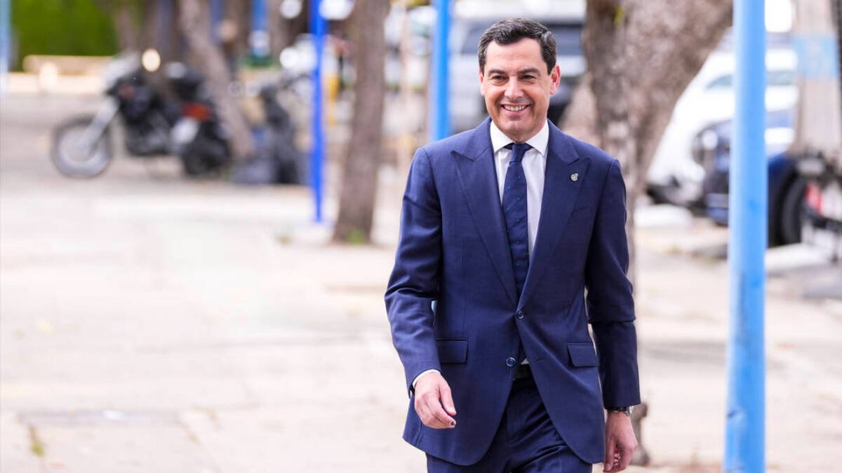 Juanma Moreno, presidente de la Junta de Andalucía