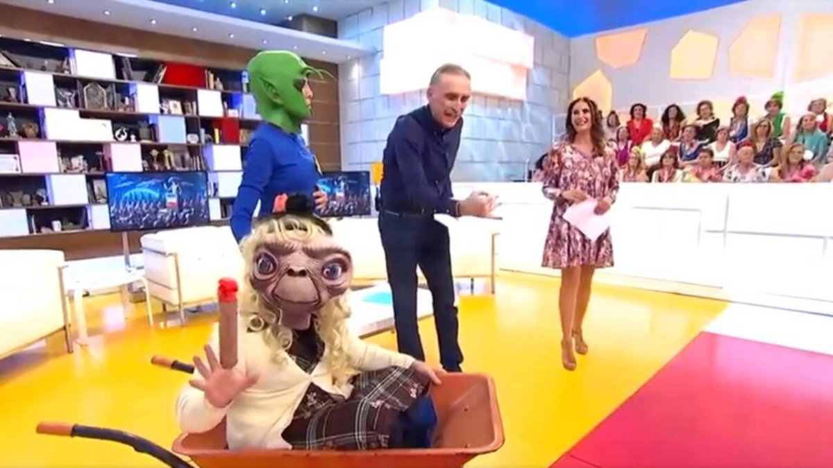 El presentador de Canal Sur, Juan y Medio.