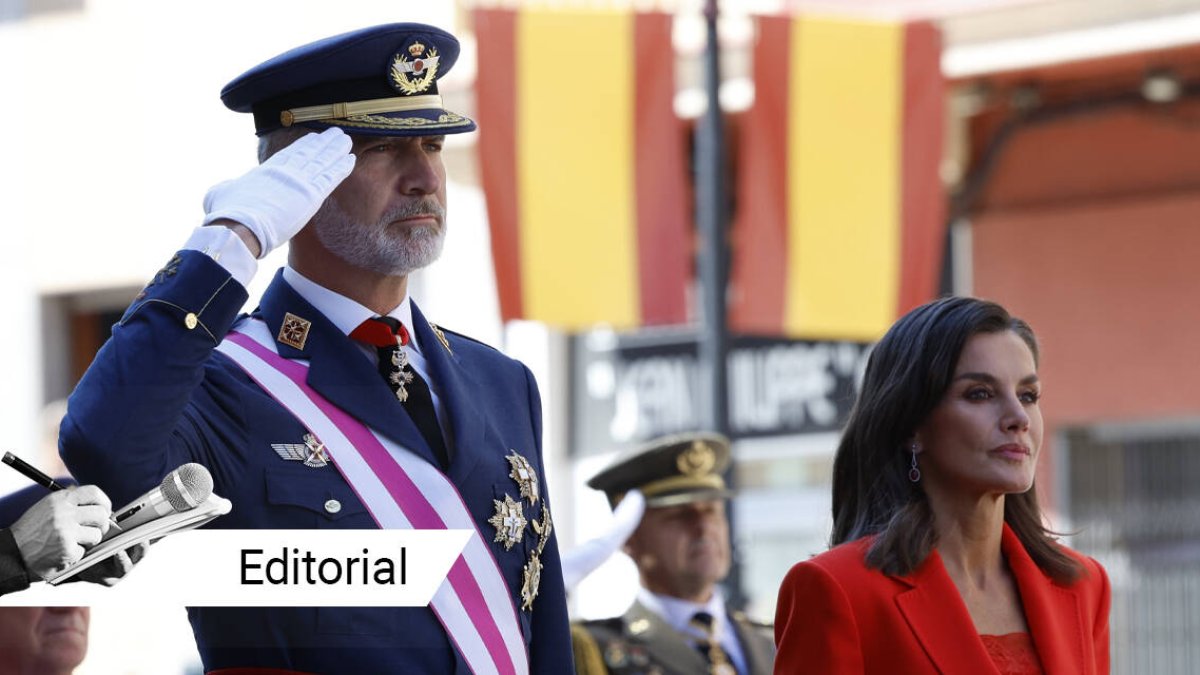 El rey Felipe VI y la reina Letizia