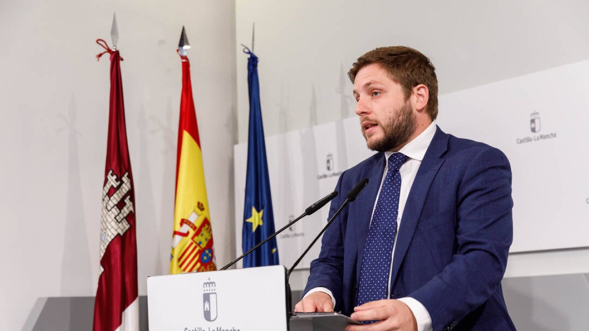 El consejero de Fomento, Nacho Hernando