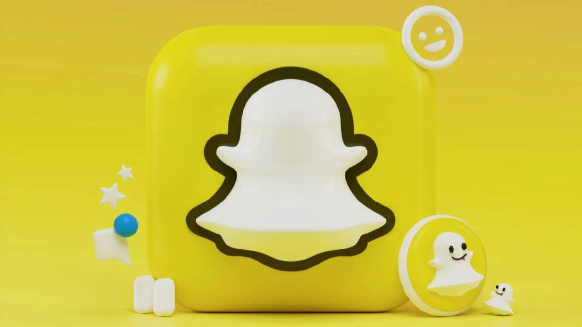 Logo de la red social Snapchat.