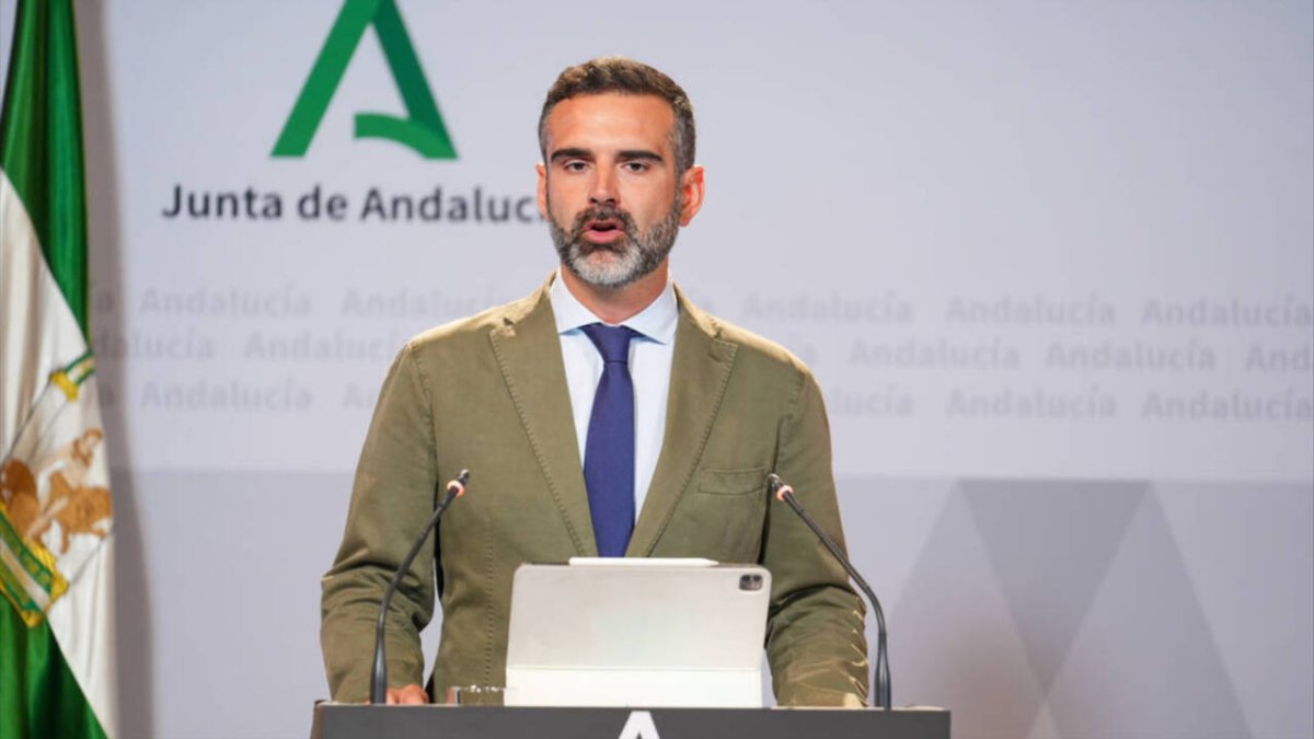 El portavoz del gobierno andaluz, Ramón Fernández-Pacheco.