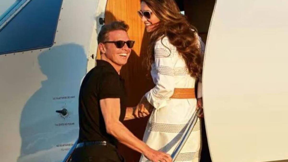 Luis Miguel y Paloma Cuevas.