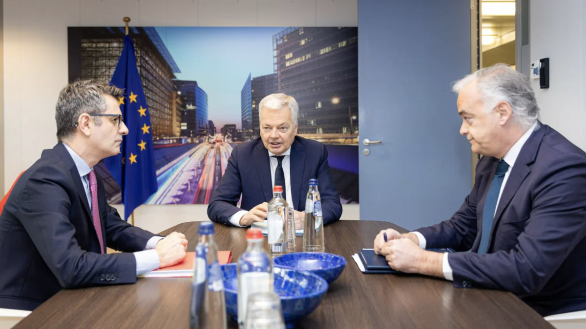 Bolaños y González Pons en una reunión pasada en Bruselas