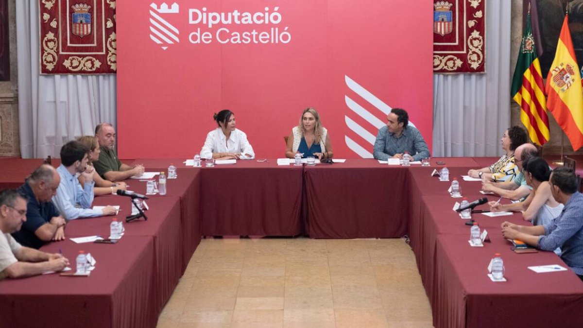 Reunión de Marta Barrachina con alcaldes