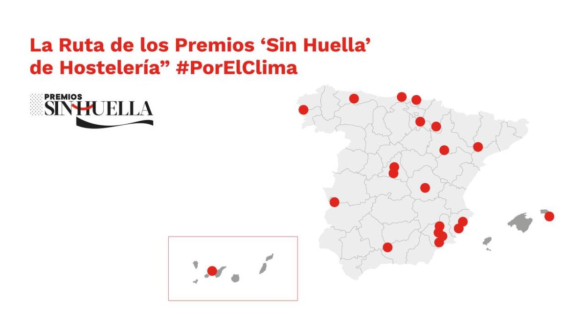 Los Premios ‘Sin Huella’ premian a la hostelería española por su sostenibilidad