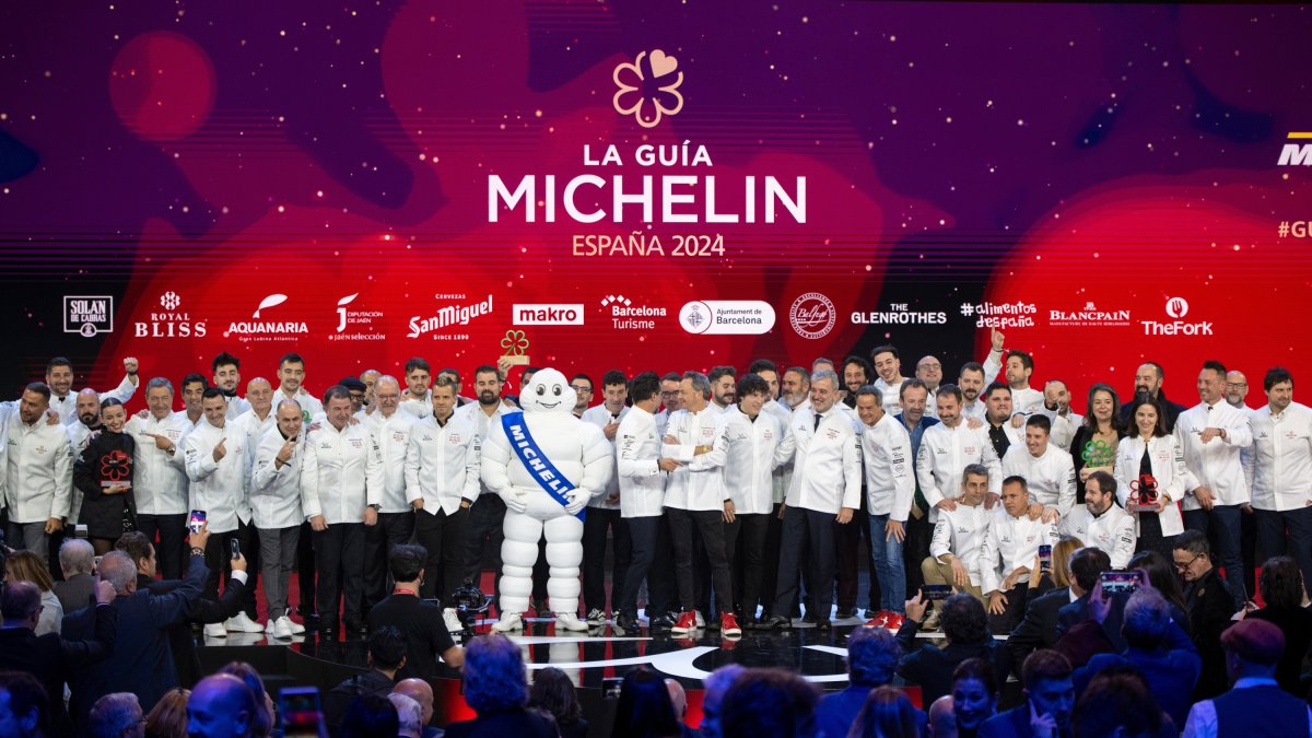 Los chefs de restaurantes premiados con estrella en la Guía Michelin 2024
