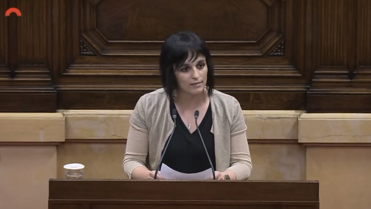 Sílvia Orriols de AC en el Parlament