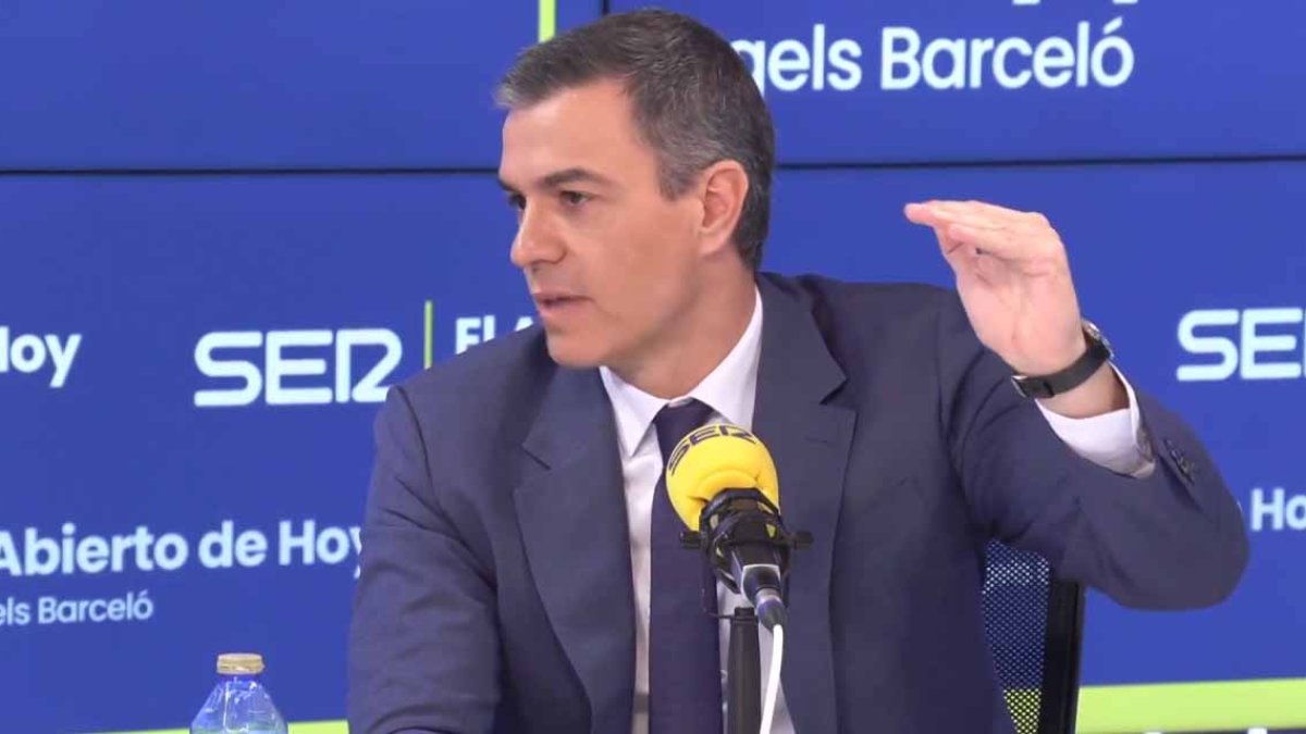 Pedro Sánchez en la SER