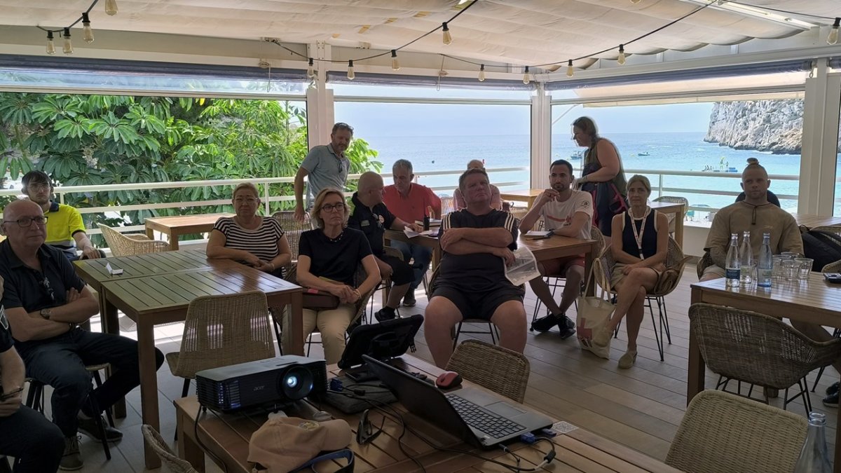Imagen de la reunión de prevención