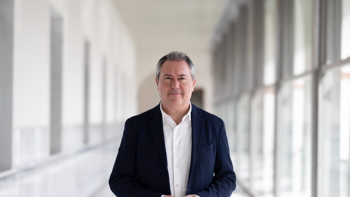 El secretario general del PSOE-A, Juan Espadas.