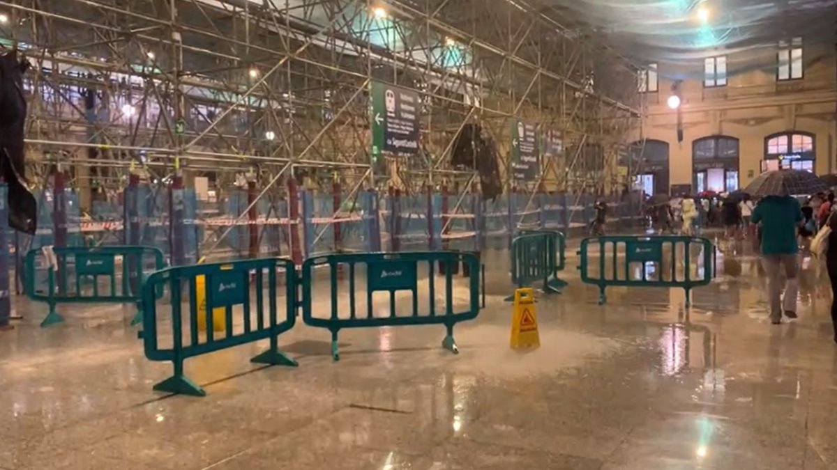 Lluvia en la Estación del Norte