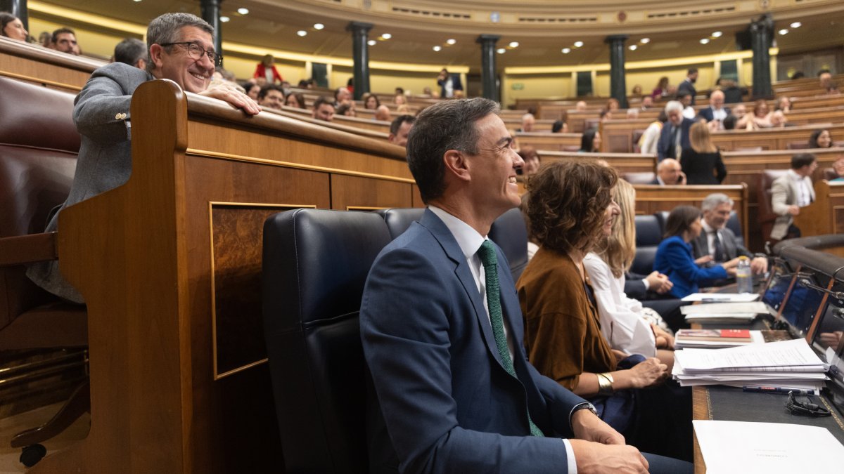Pedro Sánchez en el Congreso