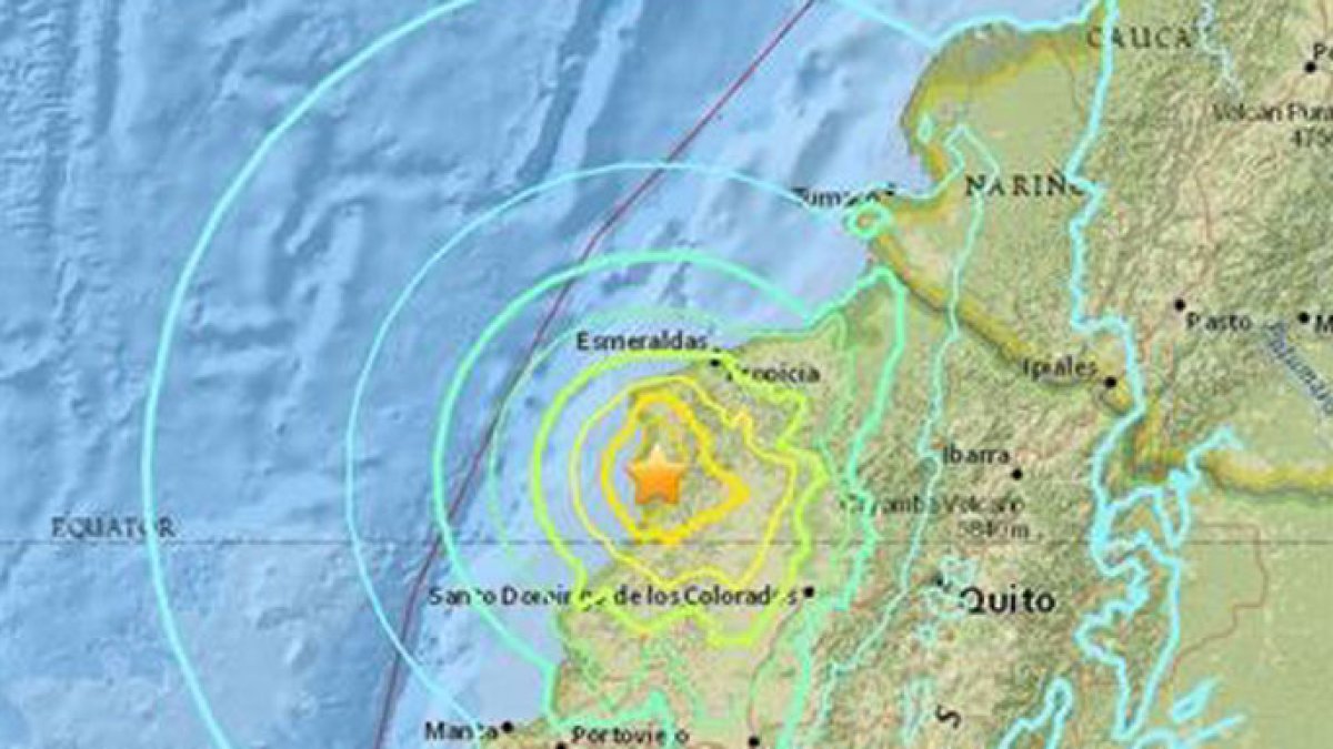 Un balneario se lleva la peor parte del devastador terremoto que golpeó Ecuador